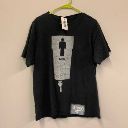 Black key design silkscreen shirt