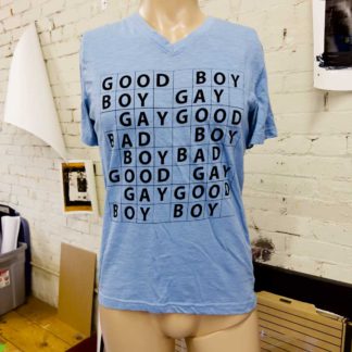 Good Gay Boy Blue Shirt